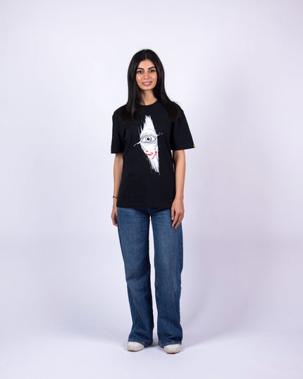 Farha Eye | Basic Cut T-shirt - Graphic T-Shirt - Unisex - Jobedu Jordan