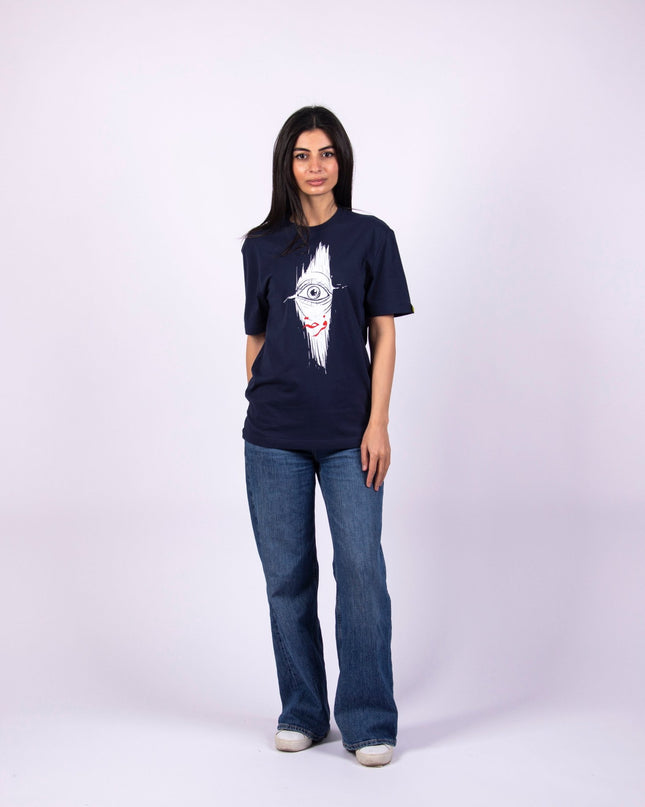 Farha Eye | Basic Cut T-shirt - Graphic T-Shirt - Unisex - Jobedu Jordan