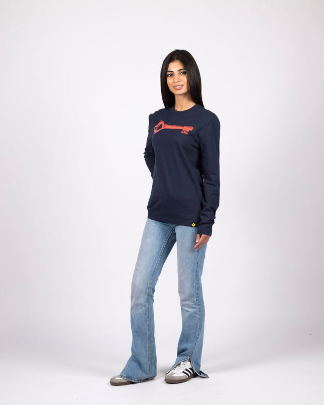 Farha Key | Adult Graphic Longsleeve Tshirt - Adult Graphic Longsleeve Tshirt - Jobedu Jordan