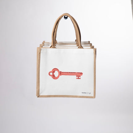 Farha key | Jute Bag - Accessories - Jute Bags - Jobedu Jordan