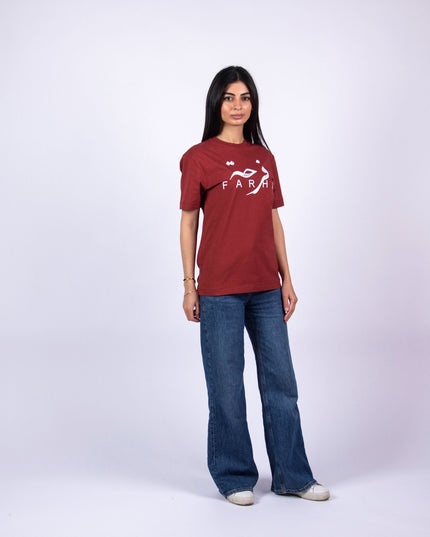 Farha Logo | Basic Cut T-shirt - Graphic T-Shirt - Unisex - Jobedu Jordan