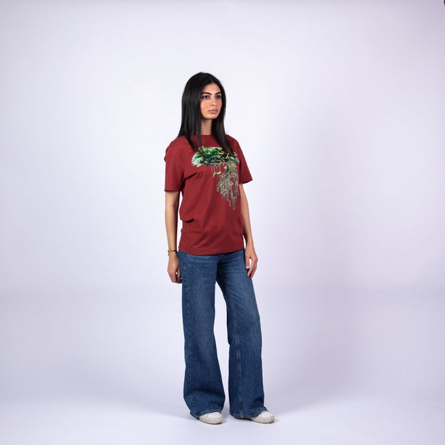 Farha Tree | Basic Cut T-shirt - Graphic T-Shirt - Unisex - Jobedu Jordan