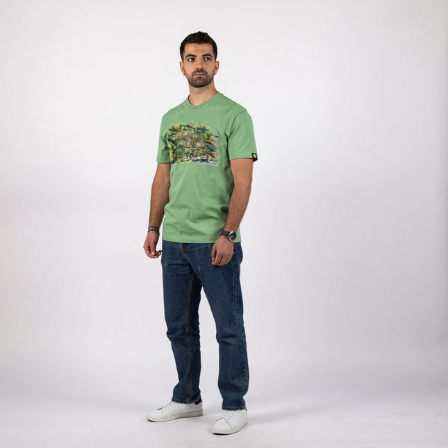 Farha Village | Premium SuperBasic Ghraphic T-Shirt - Premium Super Basic Cut T-Shirt - Unisex - Jobedu Jordan