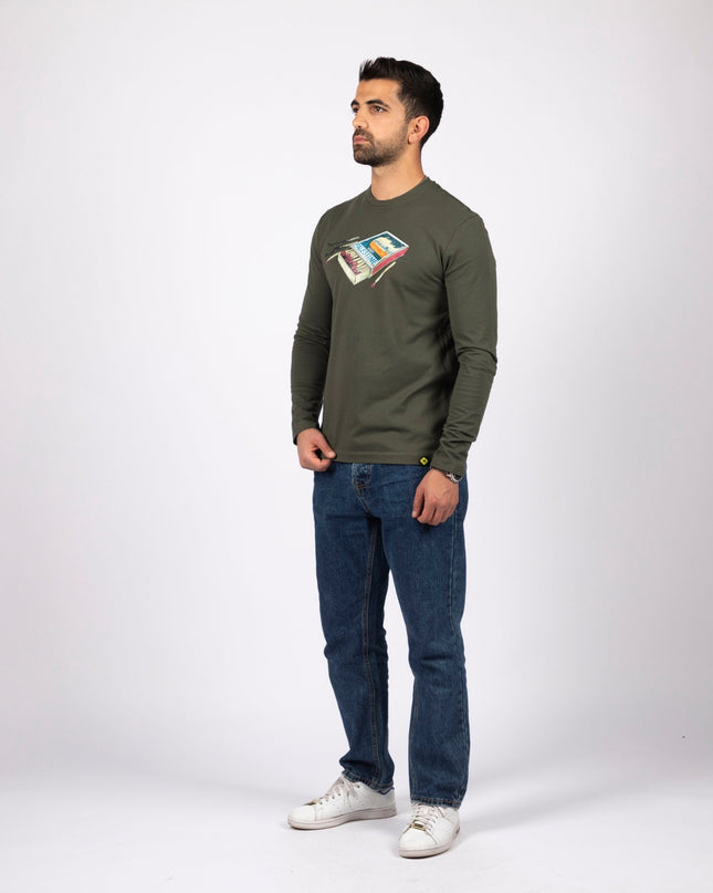 Farha Visit | Adult Graphic Longsleeve Tshirt - Adult Graphic Longsleeve Tshirt - Jobedu Jordan