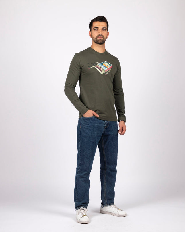 Farha Visit | Adult Graphic Longsleeve Tshirt - Adult Graphic Longsleeve Tshirt - Jobedu Jordan