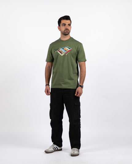 Farha Visit Palestine | Basic Cut T-shirt - Graphic T-Shirt - Unisex - Jobedu Jordan