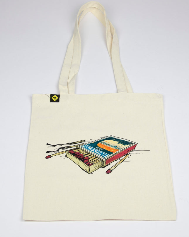 Farha Visit Palestine | Tote Bag - Accessories - Tote Bags - Jobedu Jordan