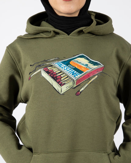 Farha Visit Palestine | Unisex Adult Hoodie - Graphic Hoodie - Unisex - Jobedu Jordan