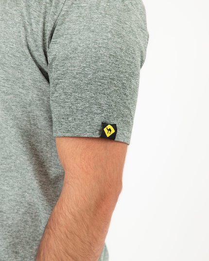 Flag Stone Heather | T-shirt Unisex Self - Rib - T-shirt Unisex Self - Rib - Jobedu Jordan