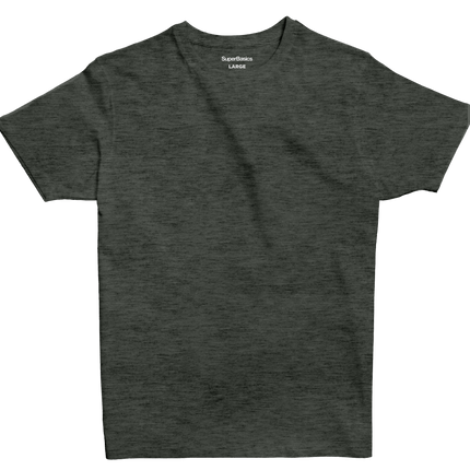 Flag Stone Heather | T-shirt Unisex Self - Rib - T-shirt Unisex Self - Rib - Jobedu Jordan