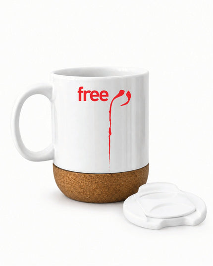 Freeدم | Soft Wooden Plate Mug - Accessories - Soft Wooden Plate Mug - Jobedu Jordan