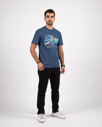 Gas Truck | Basic Cut T-shirt - Graphic T-Shirt - Unisex - Jobedu Jordan