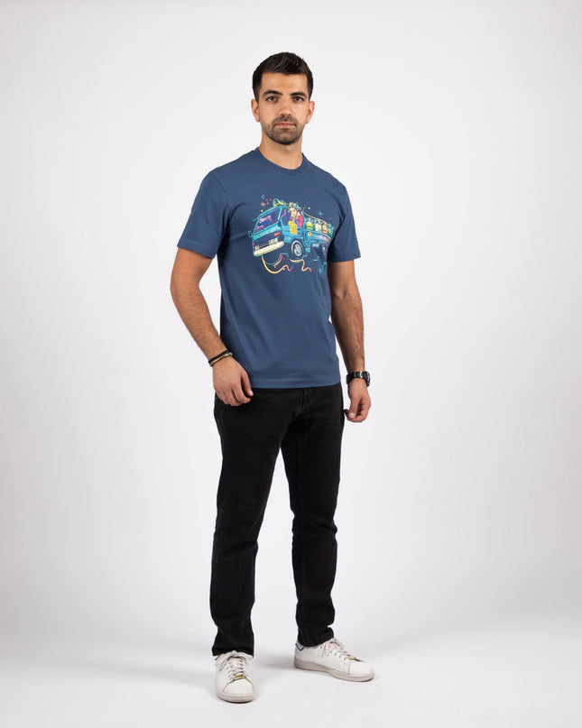 Gas Truck | Basic Cut T-shirt - Graphic T-Shirt - Unisex - Jobedu Jordan