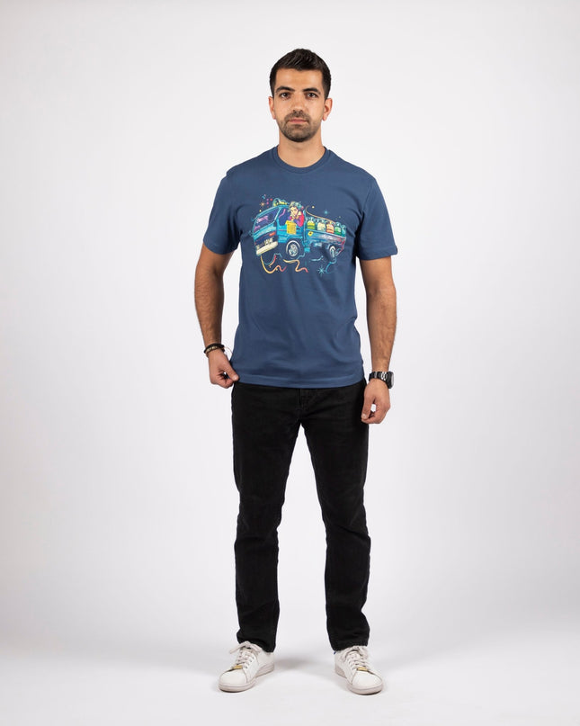 Gas Truck | Basic Cut T-shirt - Graphic T-Shirt - Unisex - Jobedu Jordan