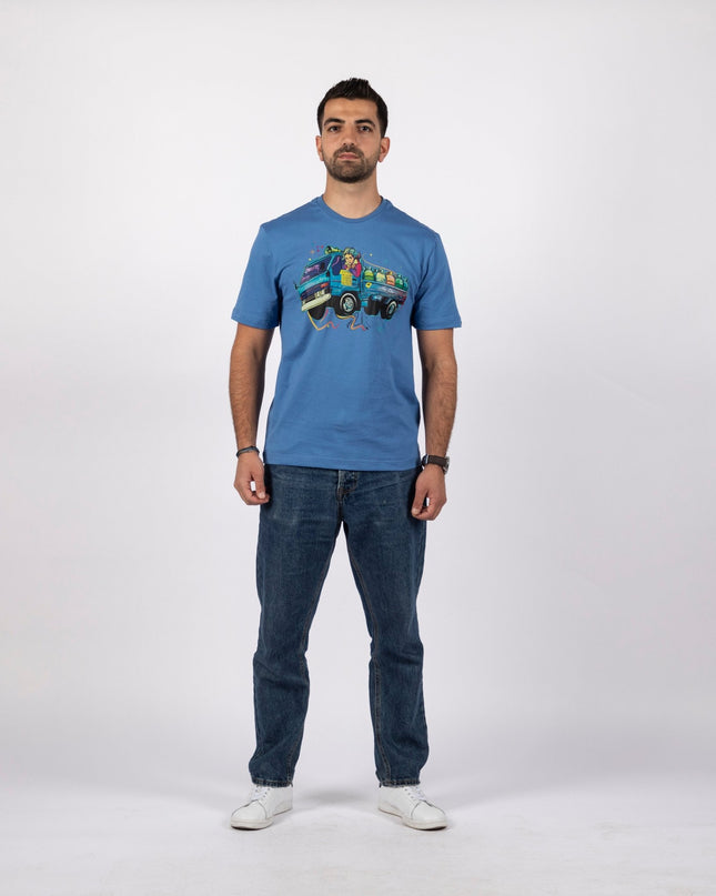 Gaz Truck | Basic Cut T-shirt - Graphic T-Shirt - Unisex - Jobedu Jordan