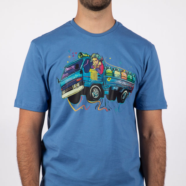 Gaz Truck | Basic Cut T-shirt - Graphic T-Shirt - Unisex - Jobedu Jordan