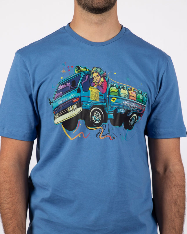 Gaz Truck | Basic Cut T-shirt - Graphic T-Shirt - Unisex - Jobedu Jordan