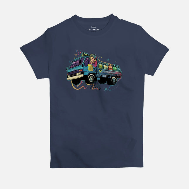 Gaz Truck | Kid's Basic Cut T-shirt - Graphic T-Shirt - Kids - Jobedu Jordan