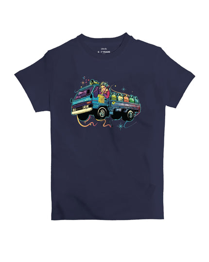 Gaz Truck | Kid's Basic Cut T-shirt - Graphic T-Shirt - Kids - Jobedu Jordan