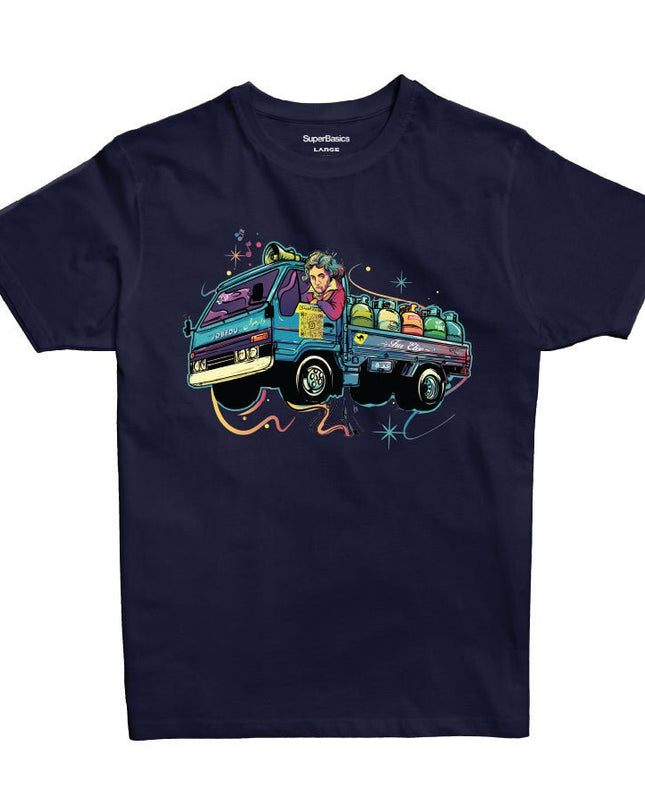 Gaz Truck | Premium SuperBasic Ghraphic T-Shirt - Premium Super Basic Cut T-Shirt - Unisex - Jobedu Jordan