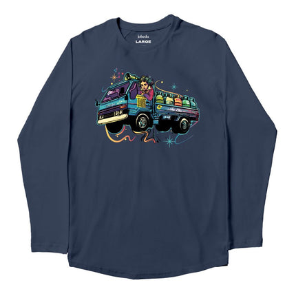 Gaz Truck | Premium T-shirt Unisex Longsleeve Basic Cut - Premium T-shirt Unisex Longsleeve Basic Cut - Jobedu Jordan