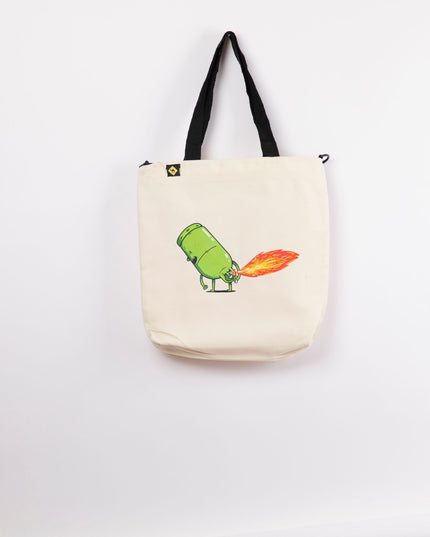 Ghazat | Off White Totebag Hanged - Accessories - OffWhite Totebag Hanged - Jobedu Jordan