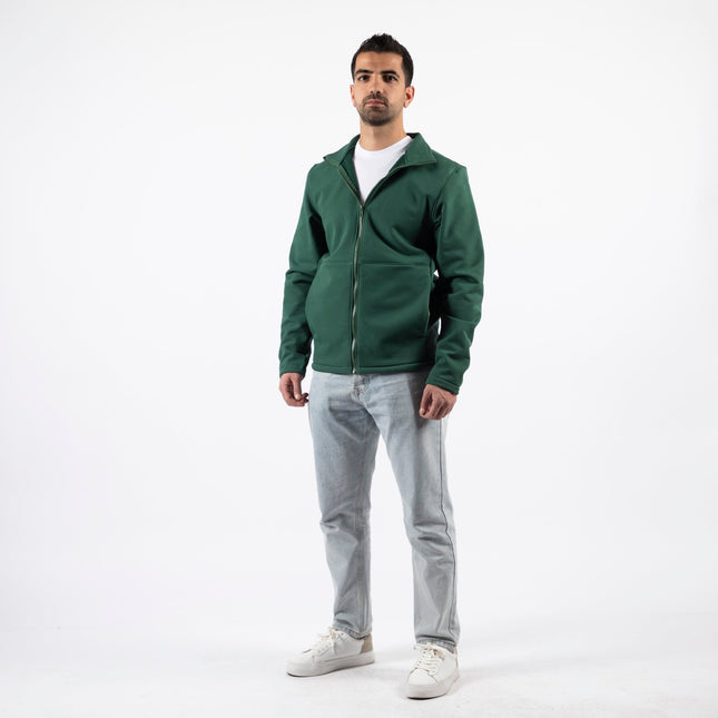 Green | Unisex Premium Superbasic Windwall Jacket - Unisex Superbasic Windwall Jacket - Jobedu Jordan