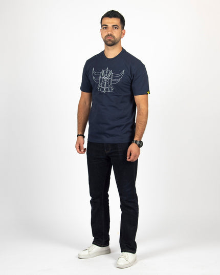 Grendizer Outline | Basic Cut T-shirt - Graphic T-Shirt - Unisex - Jobedu Jordan