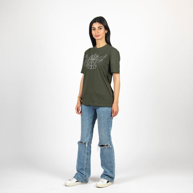 Grendizer Outline | Basic Cut T-shirt - Graphic T-Shirt - Unisex - Jobedu Jordan