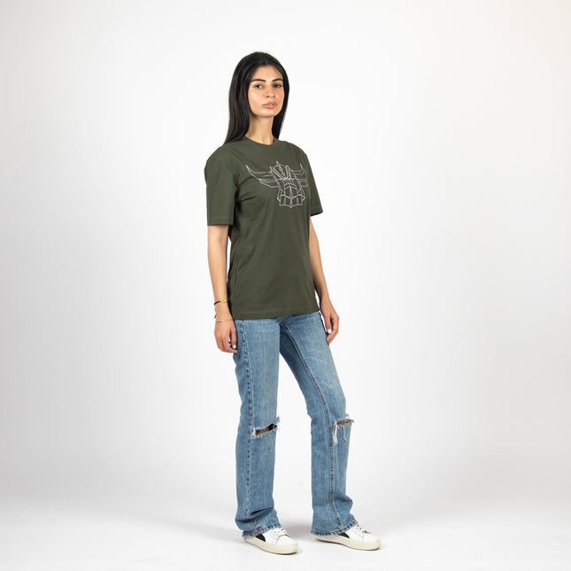 Grendizer Outline | Basic Cut T-shirt - Graphic T-Shirt - Unisex - Jobedu Jordan