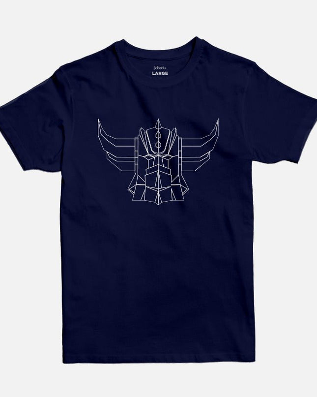 Grendizer Outline | Basic Cut T-shirt - Graphic T-Shirt - Unisex - Jobedu Jordan