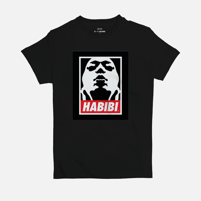 Habibi | Kid's Basic Cut T-shirt - Graphic T-Shirt - Kids - Jobedu Jordan