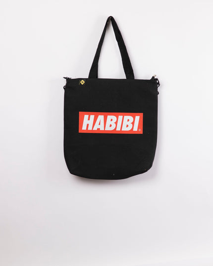 Habibi simple | Black Totebag Black Hanged - Accessories - Totebag Hanged - Jobedu Jordan