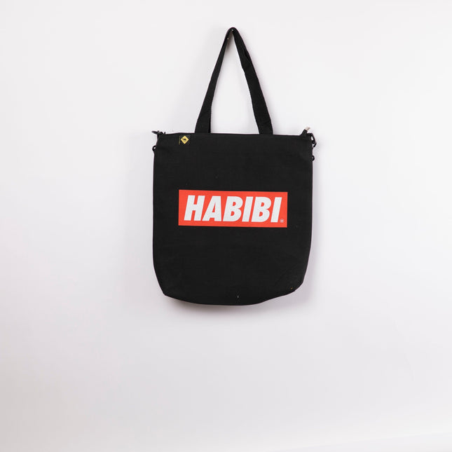 Habibi simple | Black Totebag Black Hanged - Accessories - Totebag Hanged - Jobedu Jordan