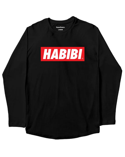 Habibi Simple | Kids Graphic Longsleeve Tshirt - Kids Graphic Longsleeve Tshirt - Jobedu Jordan