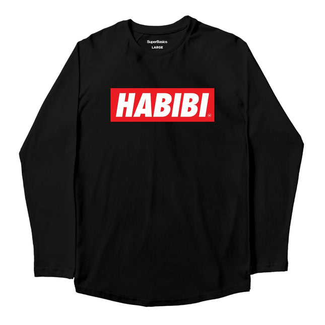 Habibi Simple | Kids Graphic Longsleeve Tshirt - Kids Graphic Longsleeve Tshirt - Jobedu Jordan