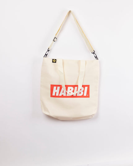 Habibi Simple | Off White Totebag Hanged - Accessories - OffWhite Totebag Hanged - Jobedu Jordan