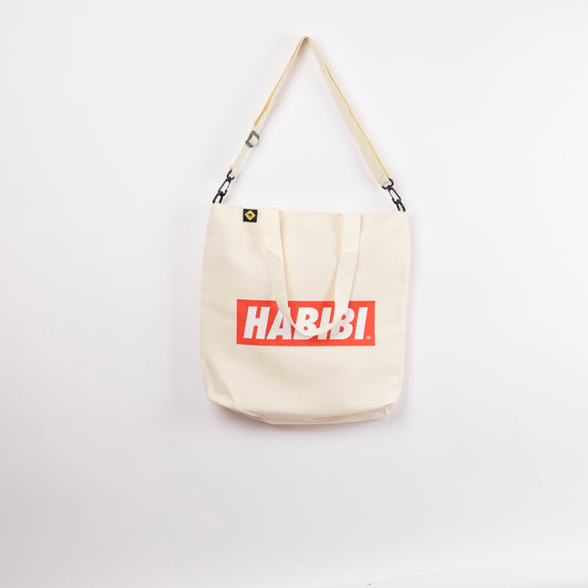 Habibi Simple | Off White Totebag Hanged - Accessories - OffWhite Totebag Hanged - Jobedu Jordan