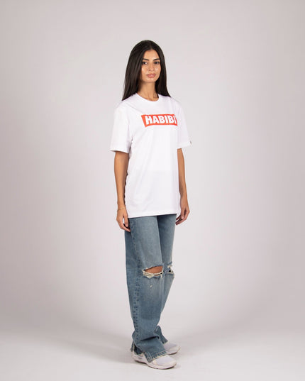 Habibi Simple | Premium SuperBasic Ghraphic T-Shirt - Premium Super Basic Cut T-Shirt - Unisex - Jobedu Jordan