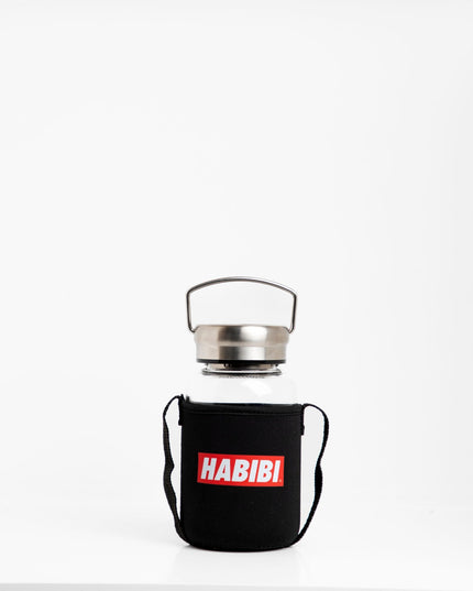 Habibi Simple | Premium Water Bottle with Sleeve & Hangers - Accessories - Premium Water Bottle with Sleeve & Hangers - Jobedu Jordan