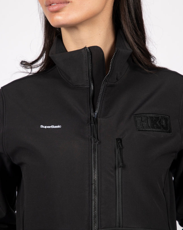 HKJ | Women's Premium Windwall Black Edition Jacket - Unisex Premium Women's Windwall Black Edition Jacket - Jobedu Jordan