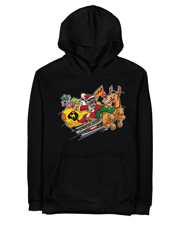 Ho Ho Ho | Graphic SuperBasic Premium Hoodies - Graphic SuperBasic Premium Hoodies - Jobedu Jordan
