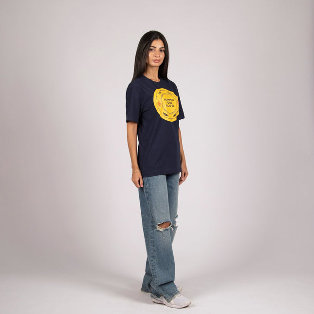 Hummus Foul Falafel | Basic Cut T-shirt - Graphic T-Shirt - Unisex - Jobedu Jordan