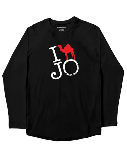 I Camel Jo | Kids Graphic Longsleeve Tshirt - Kids Graphic Longsleeve Tshirt - Jobedu Jordan