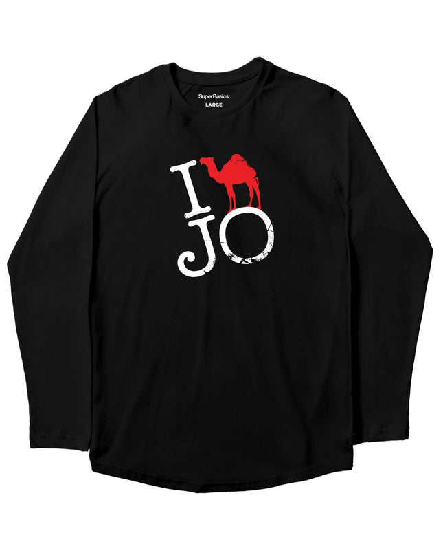 I Camel Jo | Kids Graphic Longsleeve Tshirt - Kids Graphic Longsleeve Tshirt - Jobedu Jordan