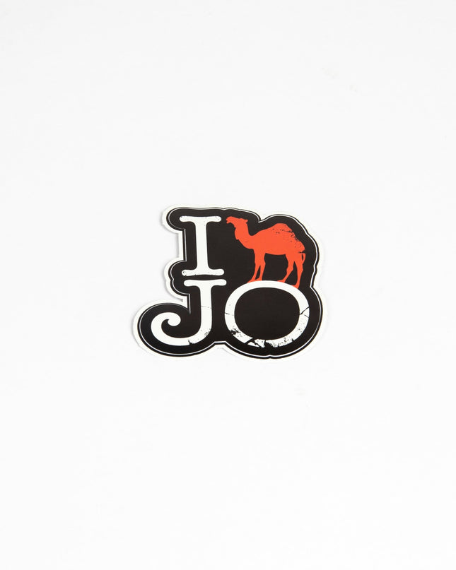 I Camel Jo | Sticker - Accessories - Stickers - Jobedu Jordan