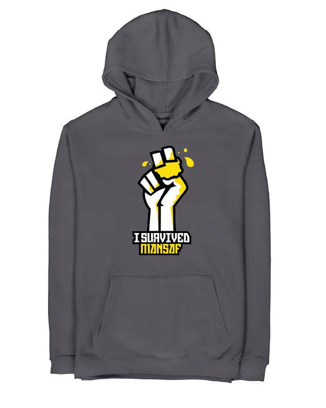 I Survived Mansaf | Graphic Premium Hoodies - Graphic SuperBasic Premium Hoodies - Jobedu Jordan