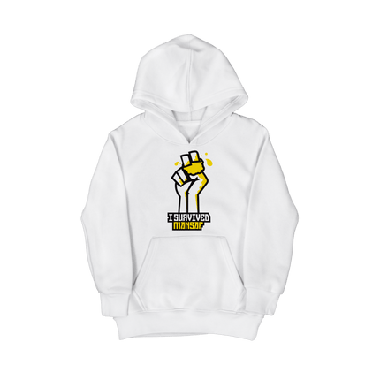 I Survived Mansaf | Kid's Hoodie - Graphic Hoodie - Kids - Jobedu Jordan