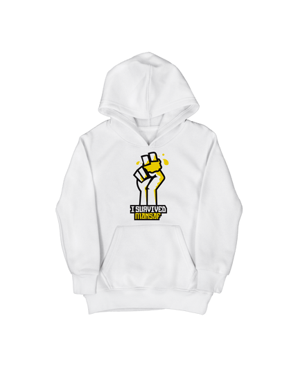 I Survived Mansaf | Kid's Hoodie - Graphic Hoodie - Kids - Jobedu Jordan