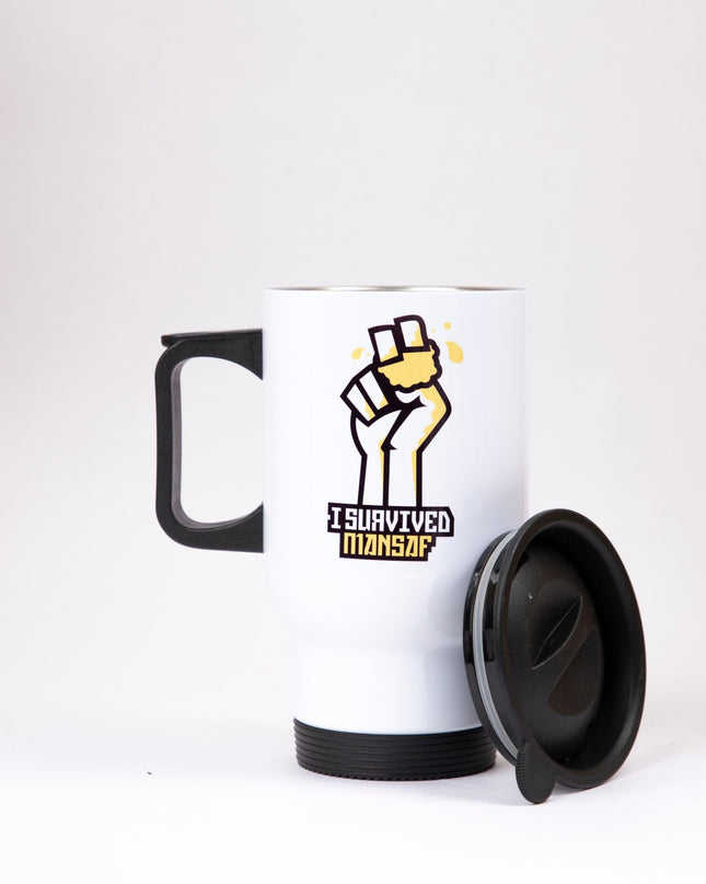 I Survived Mansaf | Sublimation Coffee Mug - Accessories - Sublimation Coffee Mug - Jobedu Jordan